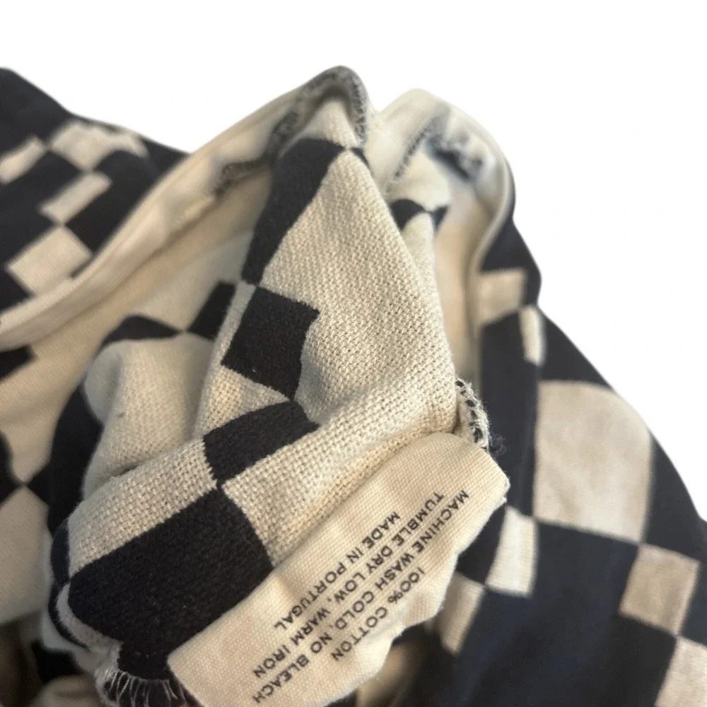 Schoolhouse Pillow Sham Winter + Summer Cotton Pillow Sham in Winter Summer Navy